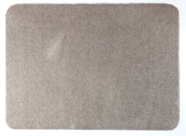 Soft - XL - Badmat - beige - taupe - 80x90cm - antislip