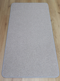 Wollen - Vloerkleed - Loper - Diva - grijs - bruin - 60x150cm