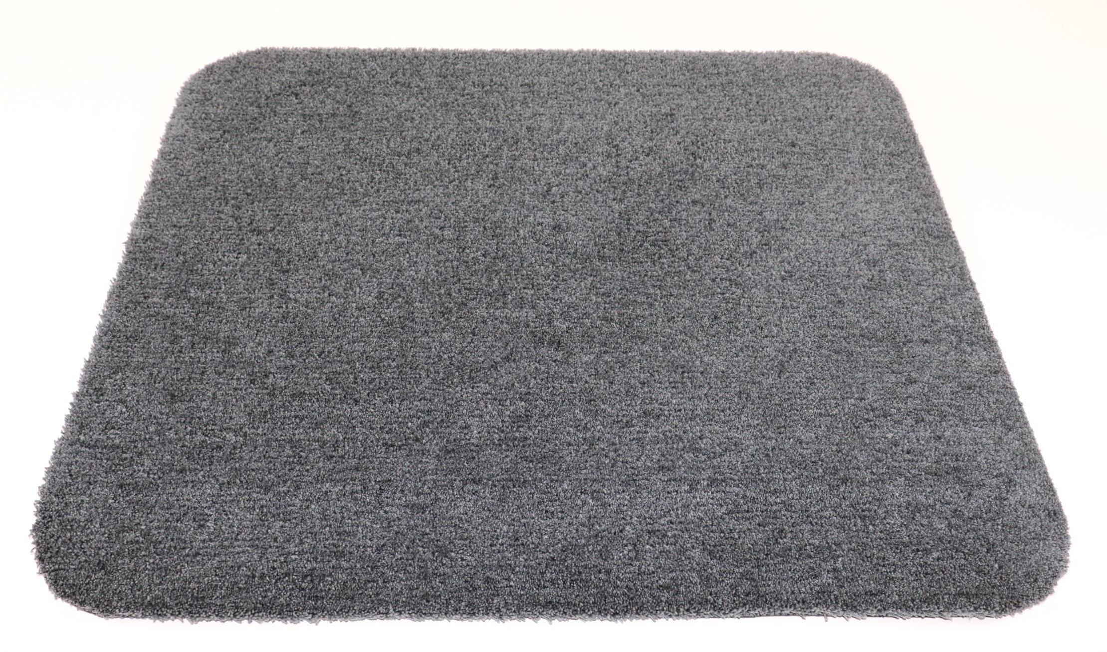Badkamermat - WC mat - Hangend toiletmat - Soft - donker grijs - 50x60cm - antislip