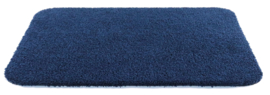 Badmat - WC mat Soft marine blauw 40x60 antislip