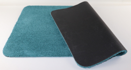 Badmat Soft blauw groen 60cm x 100cm antislip