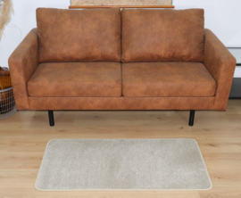 Vloerkleed - Mat - Mona - licht kaki beige - 60x120cm