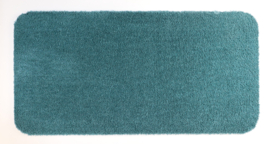 Wastafelmat - Badkamermat Soft blauw groen 40cm x 80cm  antislip