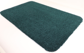 Badkamermat - WC mat Soft donker groen 50cm x 80cm antislip