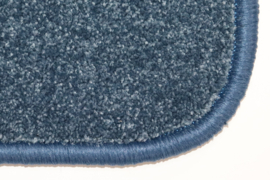 Vloerkleed - Mat - Mona - jeans blauw - 60x120cm