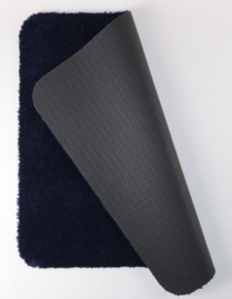 Badkamermat - WC mat Soft marine blauw 60cm x 60cm antislip