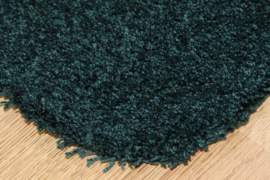 Badkamermat / loper Soft donker groen 50cm x 180cm antislip
