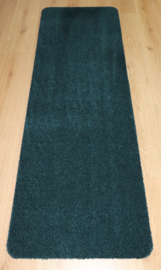 Badkamermat - wastafelmat - loper - Soft - donker groen - 60x200 - antislip