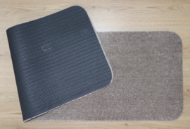 Wastafelmat Soft beige taupe 40x120cm
