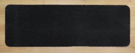 Badkamermat / loper Soft zwart antraciet 50cm x 150cm antislip