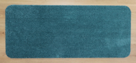 Wastafelmat - Badkamermat Soft blauw groen 50cm x 120cm antislip