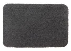 Badmat - WC mat Soft zwart antraciet 40x60 antislip