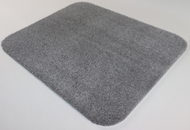 Badkamermat - WCmat - Hangend - toiletmat - Soft - grijs - 50x60cm - antislip