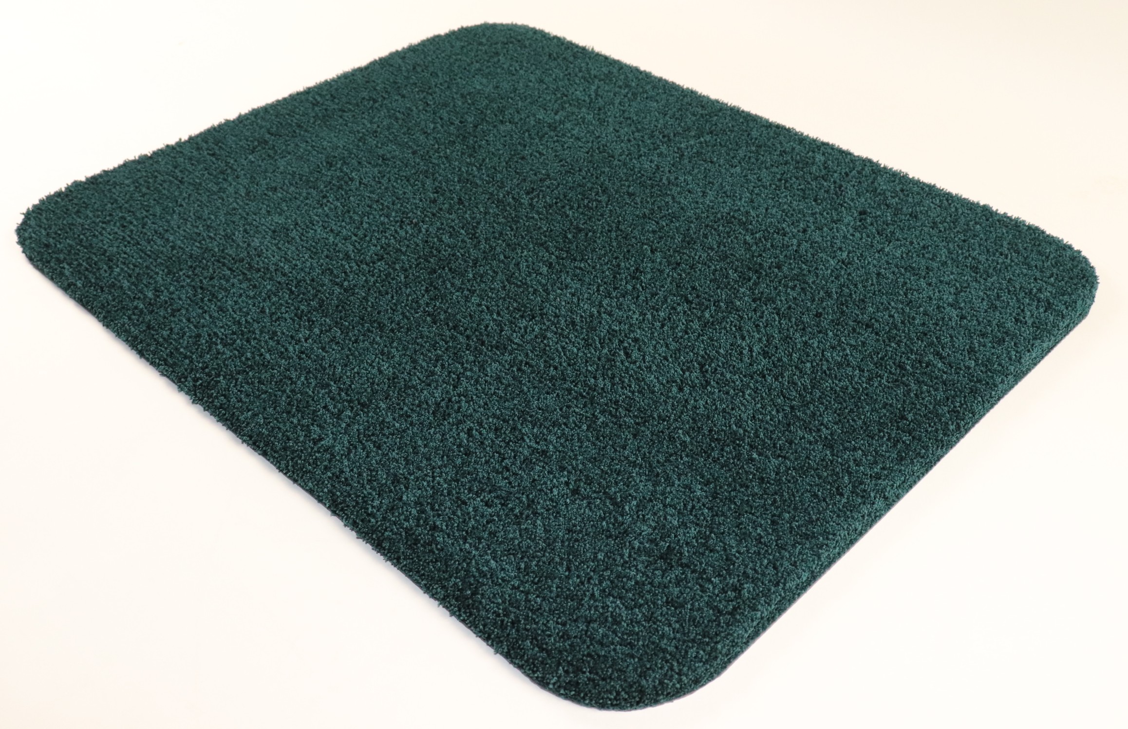 Badkamermat - WC mat - Hangend toiletmat - Soft - donker groen - 50x60cm - antislip