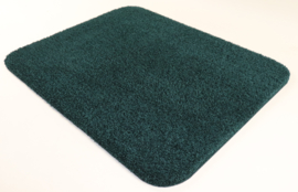 Badkamermat - WCmat - Hangend - toiletmat - Soft - donker groen - 50x60cm - antislip