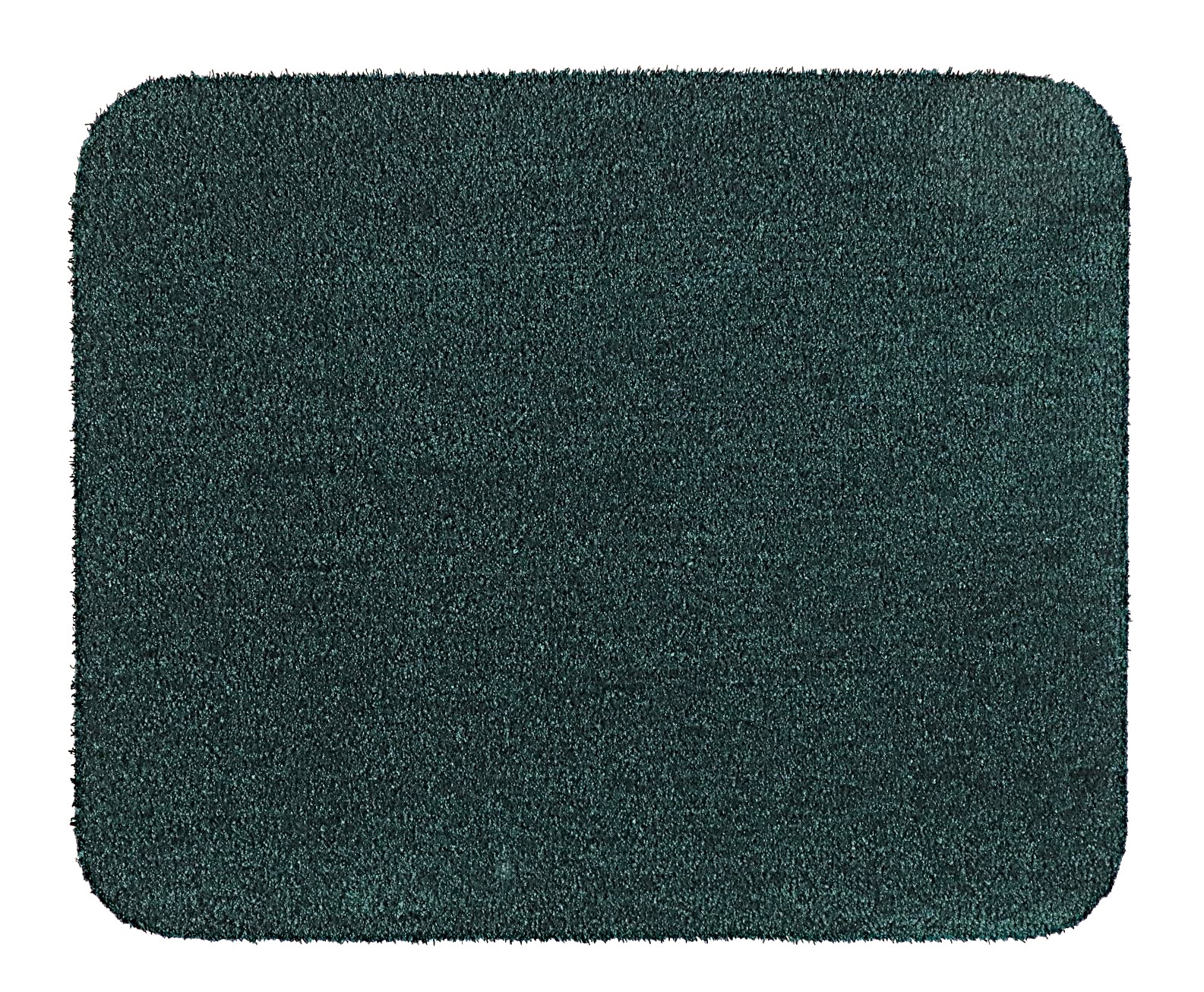 Badkamermat - WC mat - Hangend toiletmat - Soft - donker groen - 50x60cm - antislip