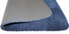 Badkamermat - WC mat Soft marine blauw 50cm x 80cm antislip