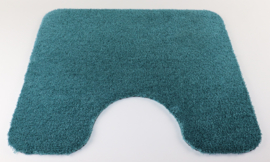 WC mat Soft blauw groen 50x60 antislip met uitsparing 21cm
