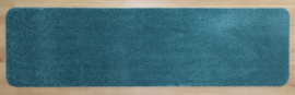 Badkamermat / loper Soft blauw groen 50cm x 180cm antislip