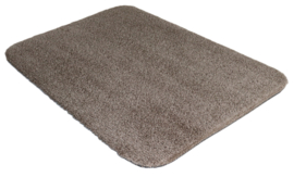 Deurmat Soft beige taupe 39,5x60cm antislip