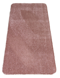 Wastafel mat - Badkamermat Soft zalm oud roze 60cm x 120cm antislip