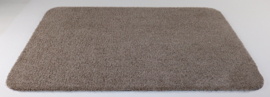 Badkamermat - WC mat Soft beige taupe 50cm x 80cm antislip