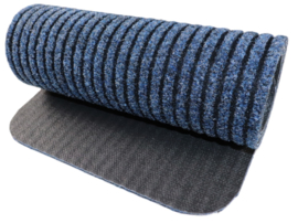 Keukenmat - loper - Heavy Duty - blauw - 40x140cm - antislip