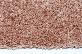Badkamermat - wastafelmat - loper - Soft - zalm - oud roze - 60x205 - antislip
