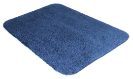 Badmat - WC mat Soft marine blauw 40x60 antislip