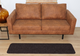 Keukenmat - loper - Heavy Duty - donker bruin zwart - 40x140cm - antislip