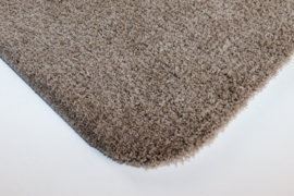 Soft - XL - Badmat - beige - taupe - 80x90cm - antislip