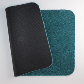 Badkamermat - WC mat Soft blauw groen 50cm x 80cm antislip