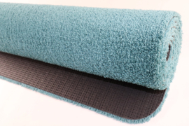 Badkamermat - WC mat Soft blauw groen 60cm x 180cm antislip