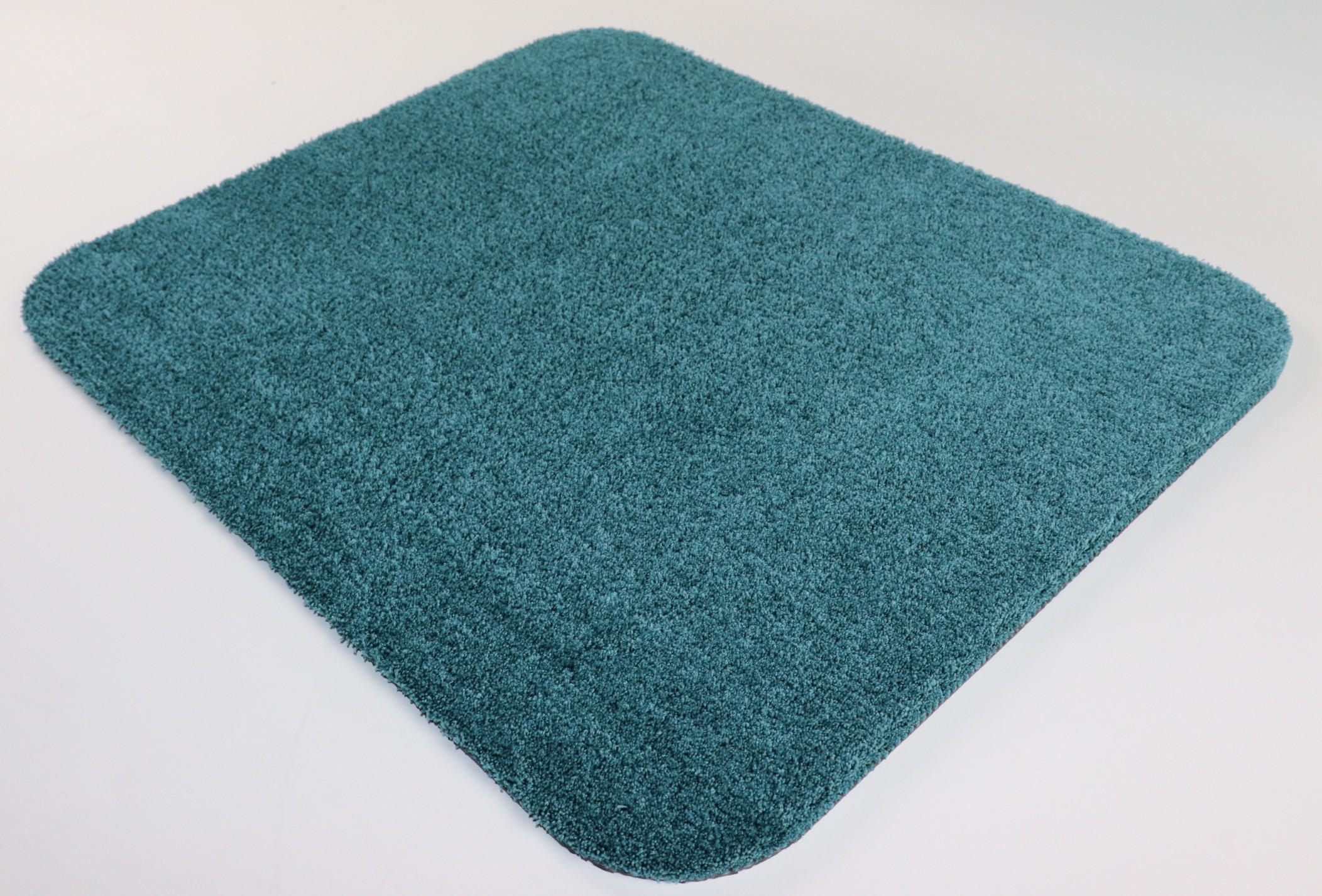 Badkamermat - WC mat - Hangend toiletmat - Soft - blauw groen - 50x60cm - antislip