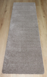 Badkamermat / loper Soft beige taupe 60cm x200cm antislip