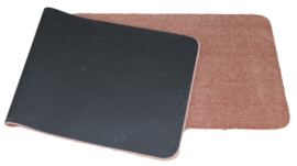 Badkamermat / loper Soft zalm oud roze 60cm x 180cm antislip
