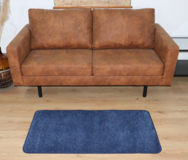 Vloerkleed - Mat - Mona - donker blauw - 60x120cm