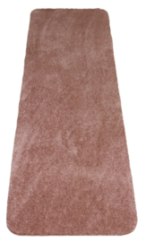 Badkamermat / loper Soft oud roze 50cm x 150cm antislip