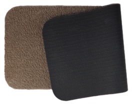 Voordeurmat Soft beige taupe 40x70cm antislip