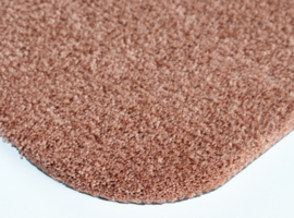 Wastafelmat - Badkamermat Soft zalm oud roze 40cm x 80cm antislip