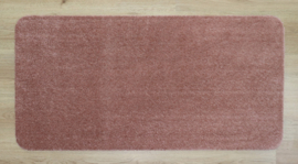 Wastafel mat - Badkamermat Soft zalm oud roze 60cm x 120cm antislip