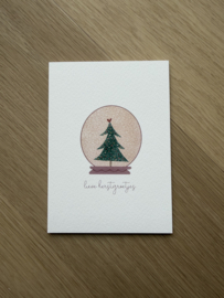 Kaart | Christmas bowl