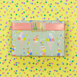 Consumentrol | Ice Confetti - Bright Salmon