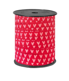 Lint | Hartjes Rood-Roze