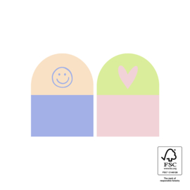 Sticker | Duo Heart Smiley