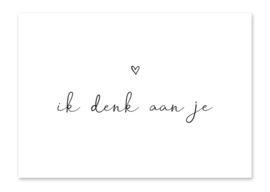 Kaart | Ik denk aan je