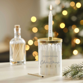 Advent kalender kaarzen