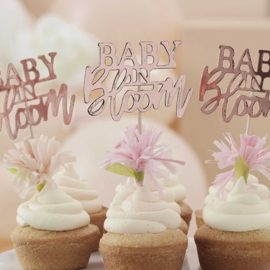 Floral Baby | Cupcake topper