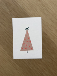 Kaart | Christmas tree star