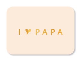 Minikaart | I love papa